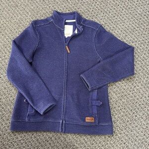 Weird Fish Zip Up Sweater